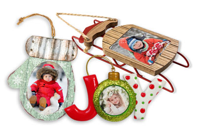 Create your own ornaments for the holiday with RitzPix Picture Ornaments