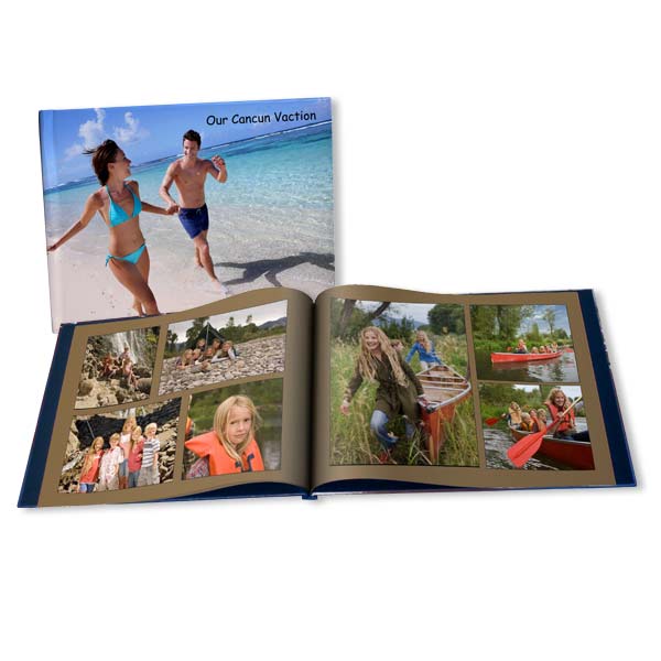 Save your vacation memories in a photo book you can share with others